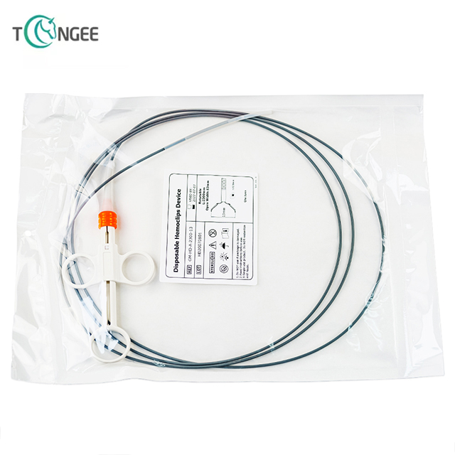 Rotatable disposable endoscope hemostatic clip Endoscope hemostatic clip