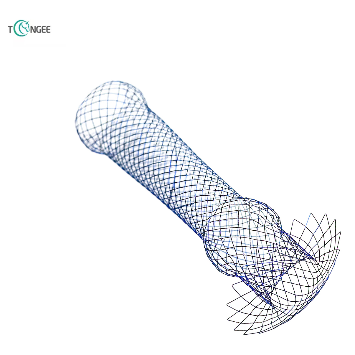 What is the difference between covered and uncovered esophageal stents?