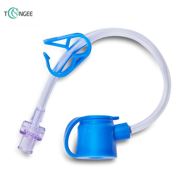 Medical high quality endoscope accessories disposable biopsy valve with tube