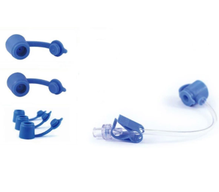 Medical high quality endoscope accessories disposable biopsy valve with tube