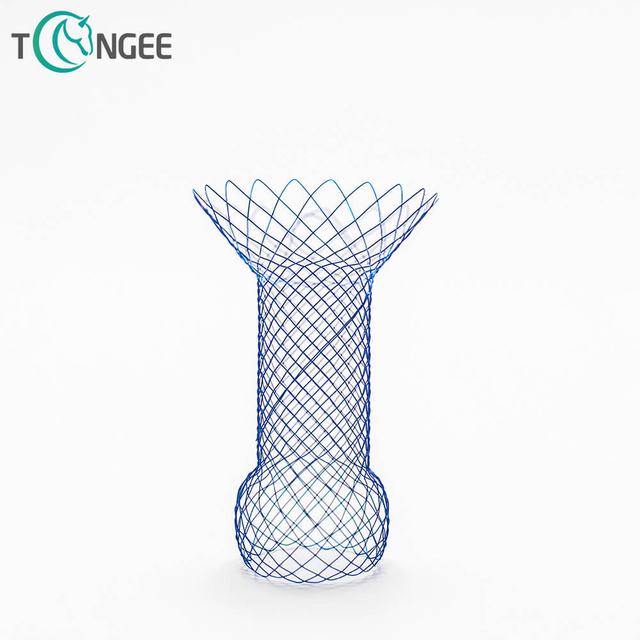 Metallic Vertical Cylinder Shape Uncovered Biliary Stents Medical Device